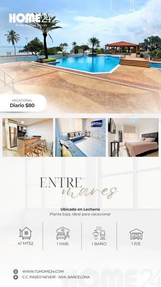 Apartamento en Conjunto Residencial Entremares, Lechería