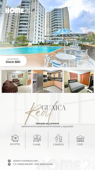 Apartamento en Conjunto Residencial Guaica Real, Lechería