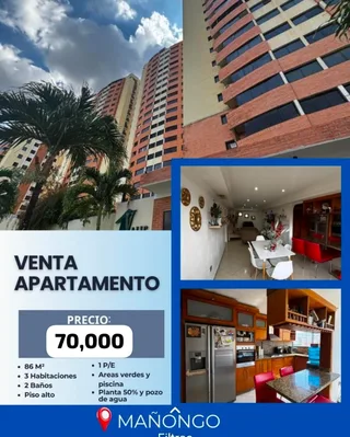 Apartamento en Mañongo, Valle Arriba