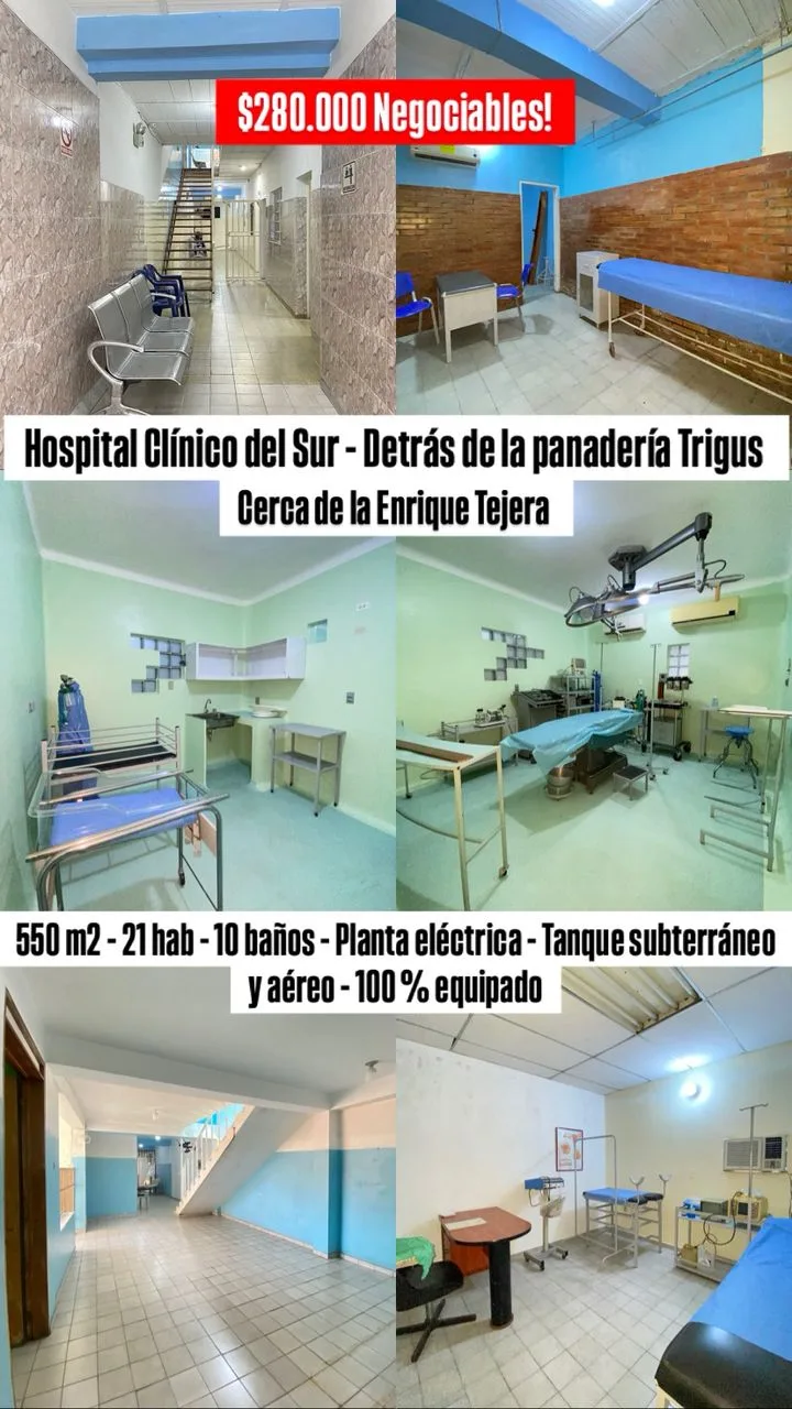 Local en Venta en Hospital Clínico del Sur — 21 hab 550m² — USD 280,000