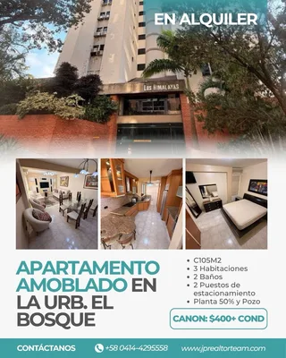 Apartamento en La Urb. El Bosque, Los Himalayas