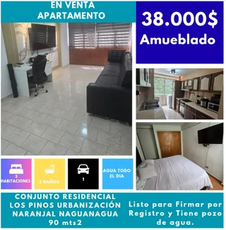 Apartamento en Urbanización Naranjal los pinos