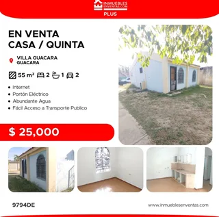 Casa en Urb. Villa Guacara