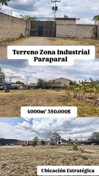 Terreno en Zona Industrial de Paraparal