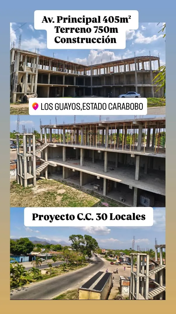 Terreno en Venta en Avenida Principal de los Guayos 405m² — USD 800,000