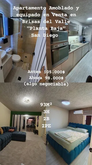 Apartamento en Brisas del Valle