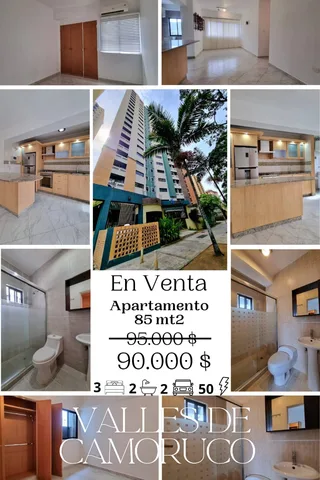 Apartamento en Valles de Camoruco