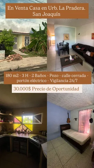Casa en Urb. La Pradera, San Joaquín