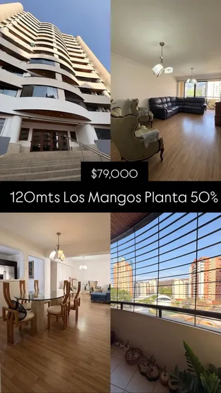 Apartamento en Res. Country Plaza, Urb. Los Mangos