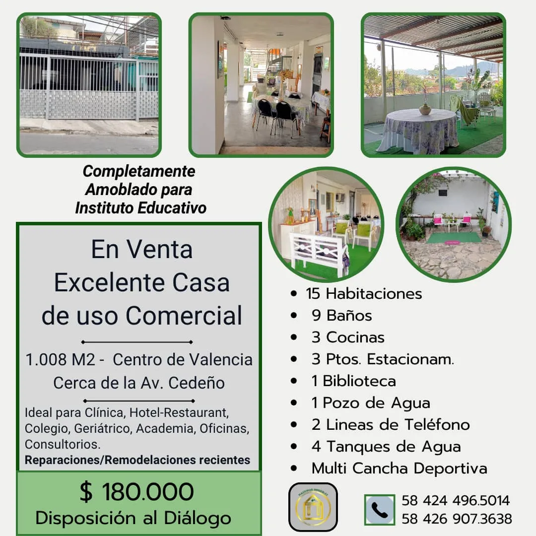 Casa en Centro de Valencia, Calle Anzoátegui con Av. Cedeño, Urb. La Pastora. Carabobo