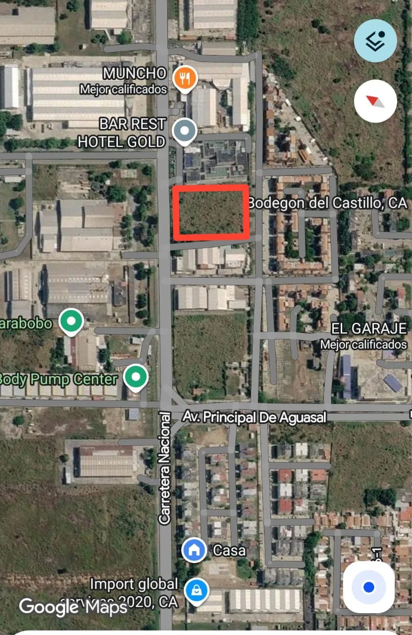 Terreno en Venta en carretera nacional Guayos-Guacara al lado del hotel GOLD 20000m² — USD 1,200,000