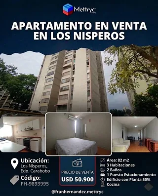 Apartamento en Los Nisperos