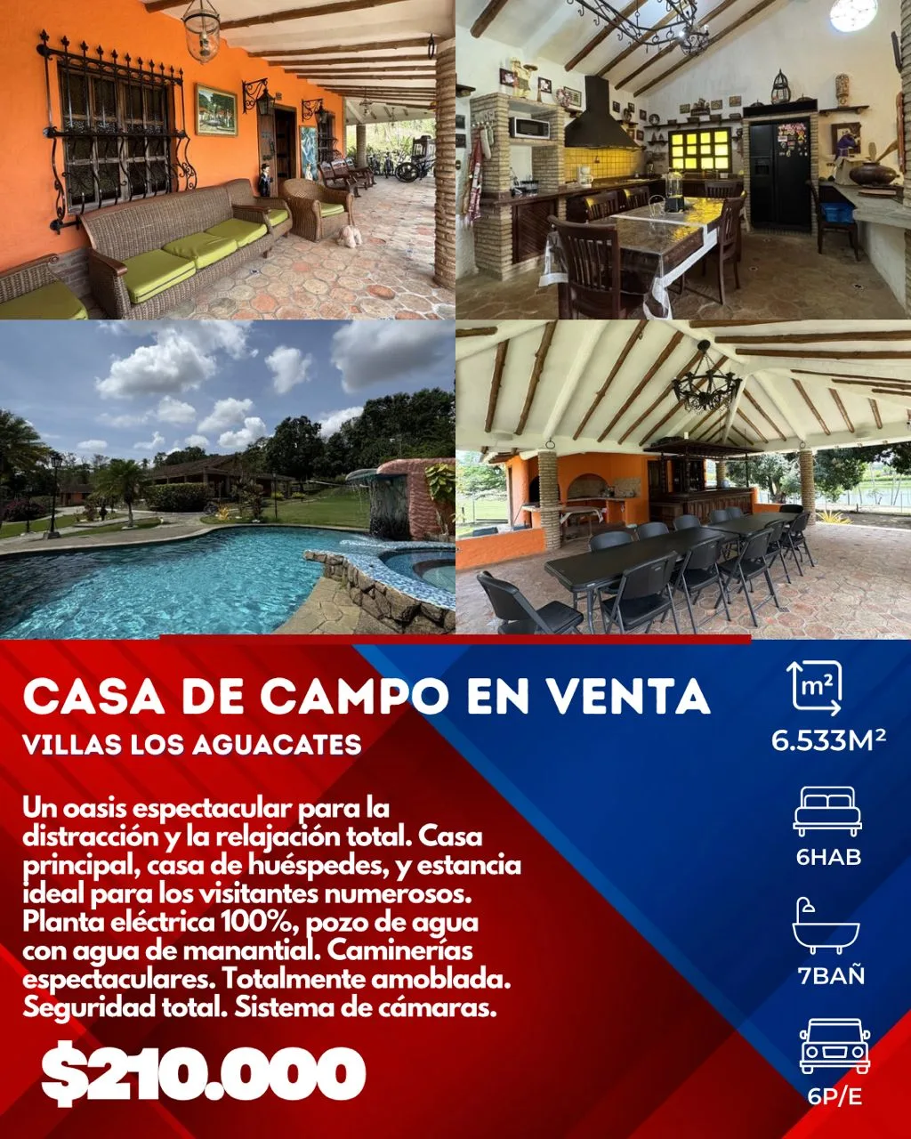Casa en Venta en Villas Los Aguacates — USD 210,000