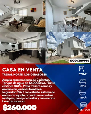 Casa en Trigal Norte, Conjunto Residencial Lis Girasoles