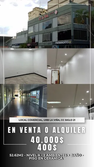 Local en LA VIÑA. CC Siglo 21