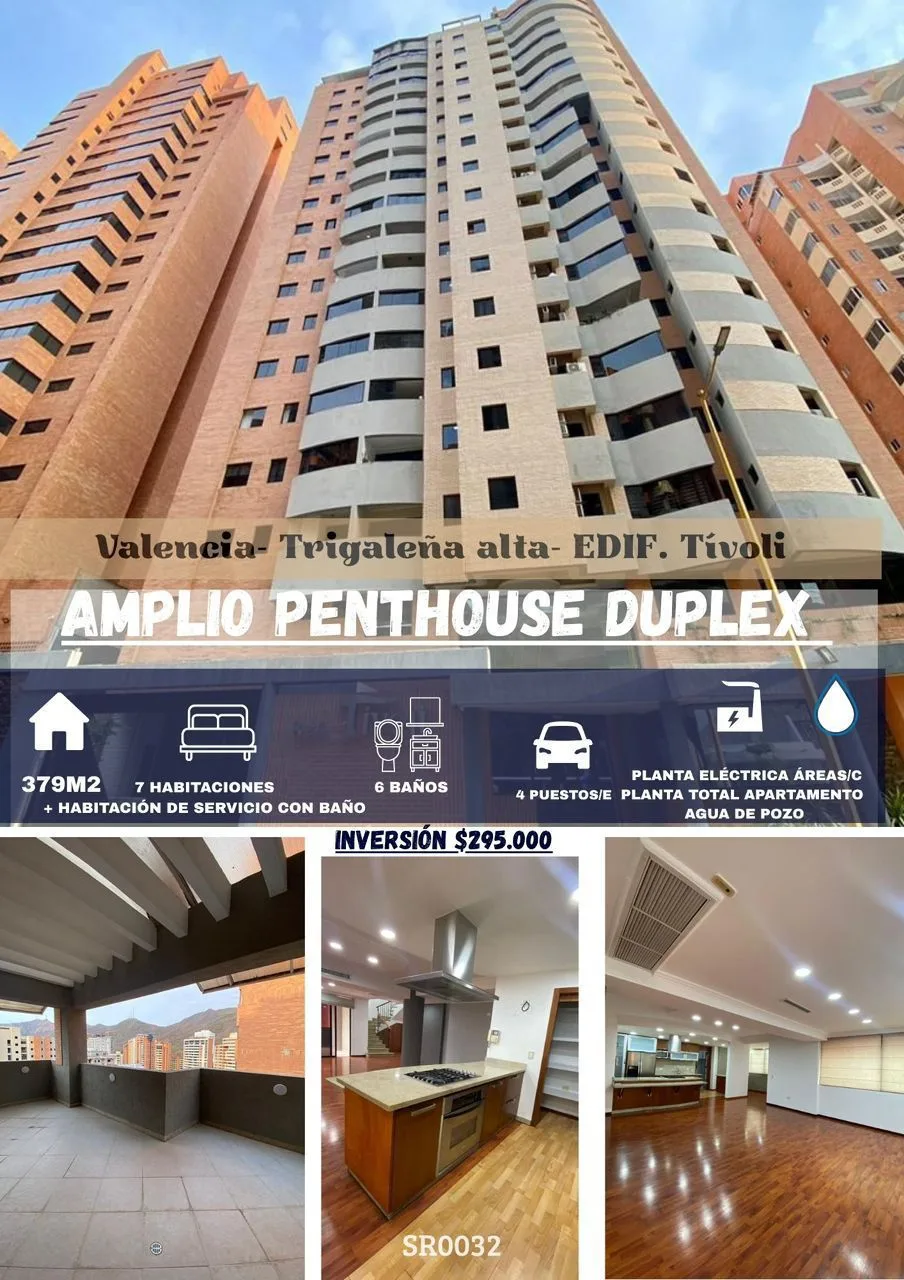 Apartamento en Venta en Urb. La Trigaleña | Res. Tivoli — 7 hab 379m² — USD 295,000