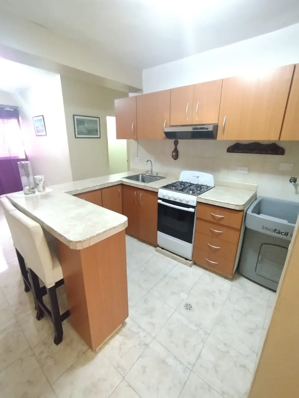Apartamento en Venta en Colinas de Girardot Naguanagua, Conjunto Residencial Colinas de los Samanes — 2 hab 44m² — USD 33,000