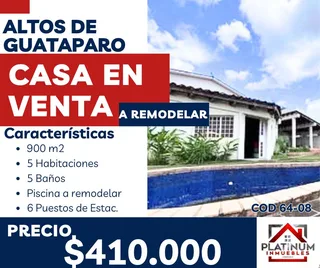 Casa en Altos de Guataparo