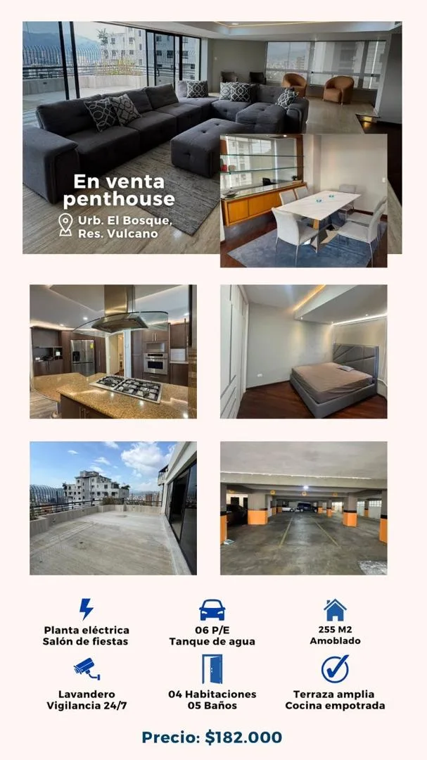 Apartamento en Urb. El Bosque, Valencia, edo. Carabobo, Res. Vulcano
