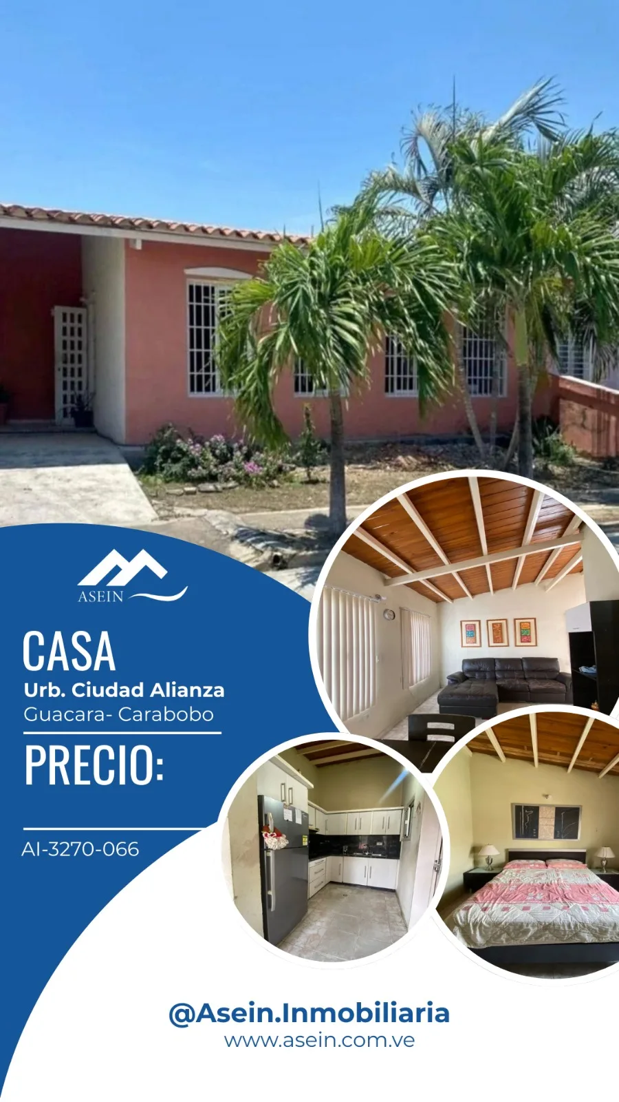 Casa en Venta en Urb. Prados del Lago, Ciudad Alianza, Guacara - Carabobo — 3 hab 240m² — USD 65,000