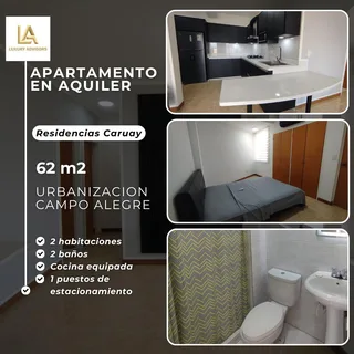 Apartamento en Urb. Campo Alegre