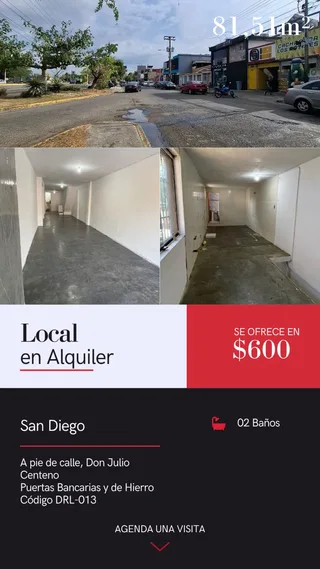 Local en La Esmeralda