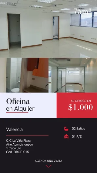 Oficina en Centro Coorporativo La Viña Plaza, Valencia