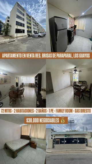 Apartamento en Resd.Brisas de Paraparal, Los Guayos