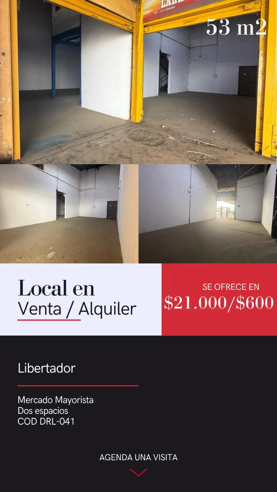 Local en Alquiler en Tocuyito Municipio Libertador — USD 600