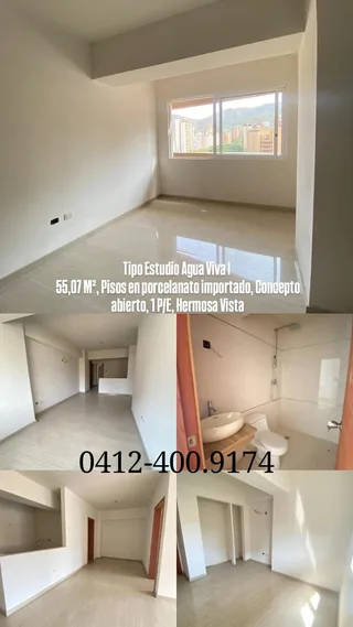 Apartamento en Trigaleña, Res. Agua Viva I