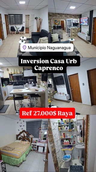 Casa en Urb Caprenco, Naguanagua