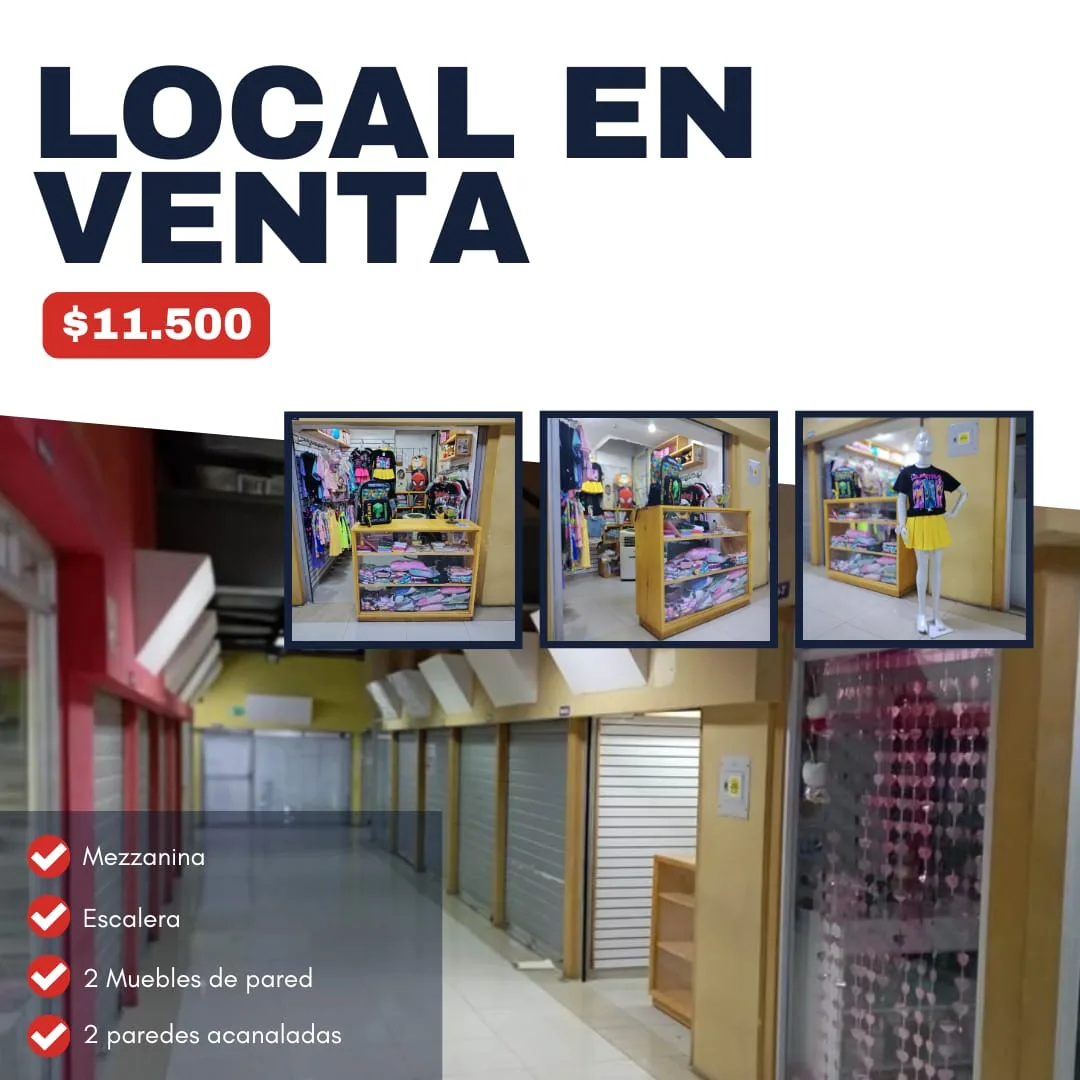 Local en Venta en Gran Bazar San Diego 4m² — USD 11,500