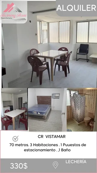 Apartamento en CR VISTAMAR