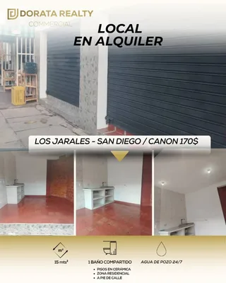 Local en Sector Los Jarales - San Diego