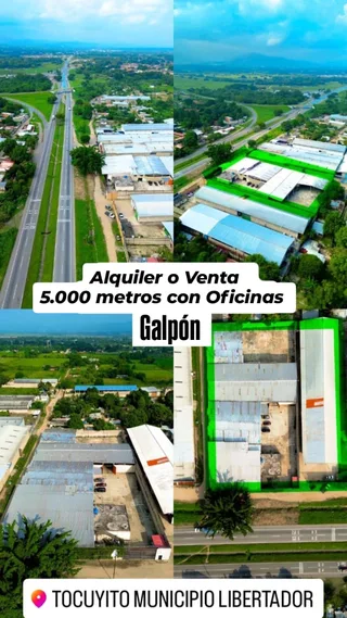 Galpon en Autopista Valencia Campo Carabobo, Parroquia Tocuyito, Municipio Libertador