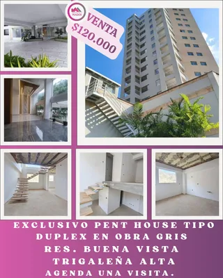 Penthouse en Res. Buena Vista Trigaleña Alta, La Trigaleña Alta Valencia