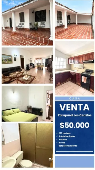 Casa en Urb Los Cerritos, Paraparal