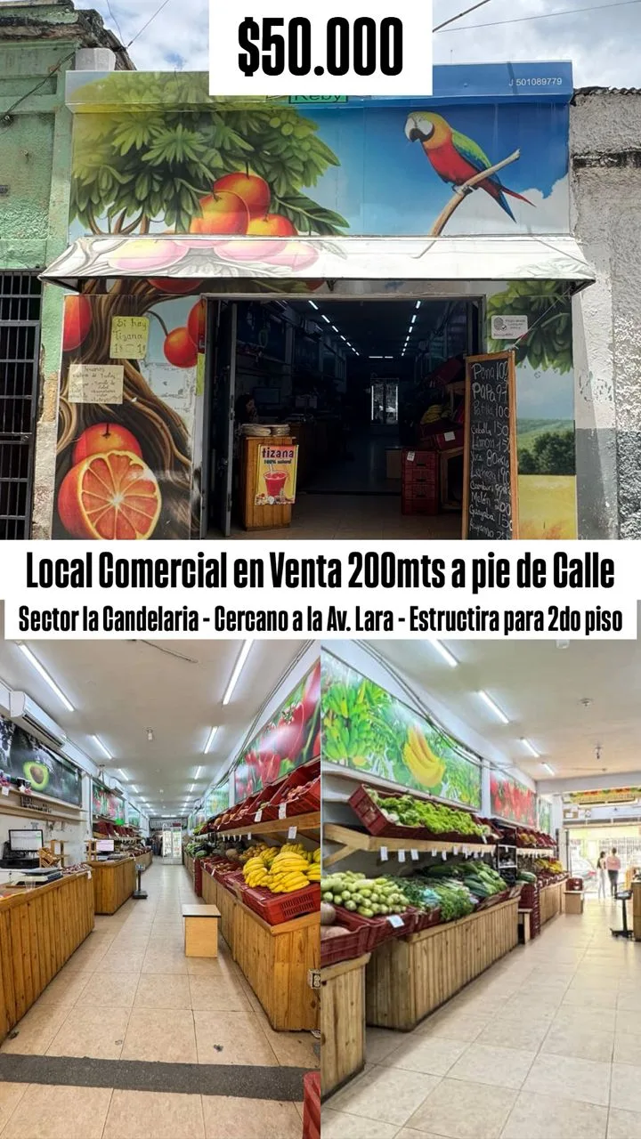 Local en Venta en La Candelaria 200m² — USD 50,000