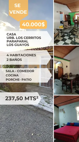 Casa en URB. LOS CERRITOS, LOS GUAYOS