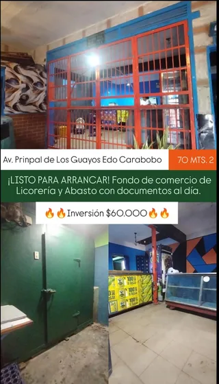 Local en Av. Principal de Los Guayos