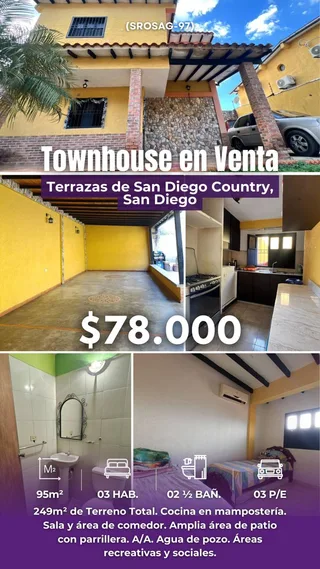 Townhouse en Terrazas de San Diego Country, San Diego