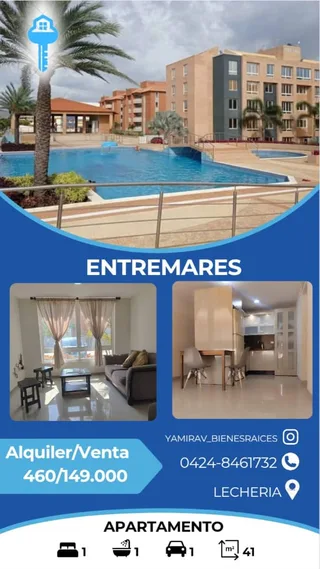 Apartamento en Conjunto Residencial Entremares, Lecheria