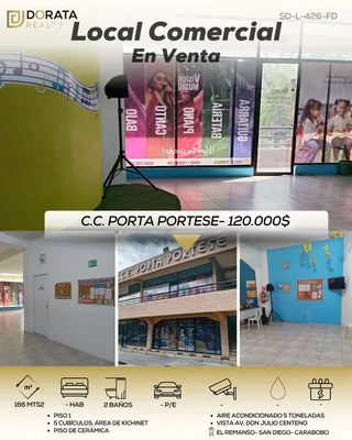 Local en CC Portaportesse, San Diego, Av. Don Julio Centeno