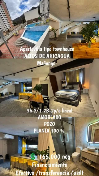Apartamento en Altos de Aricagua, Mañongo