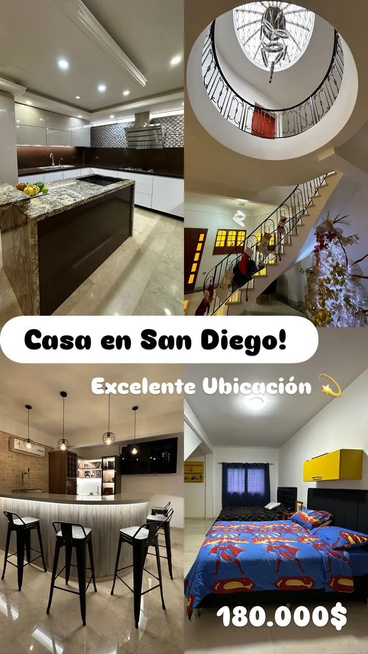 Casa en Venta en Urb. Valle Verde — 4 hab 350m² — USD 180,000
