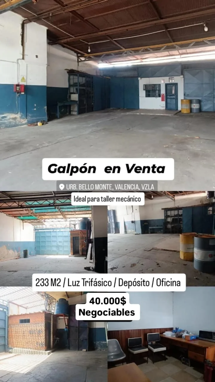 Local en Venta en Urb. Bello Monte 232m² — USD 40,000