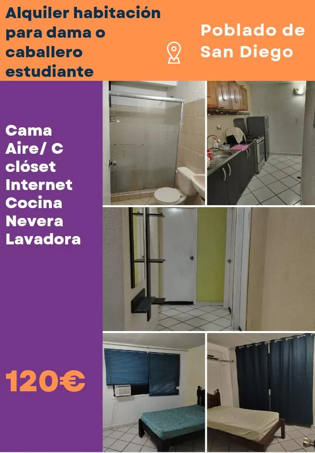 Apartamento en Alquiler en Poblado San Diego — 1 hab — Precio a consultar