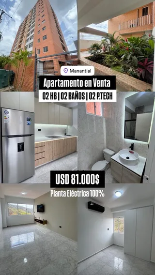 Apartamento en Urb. Manantial