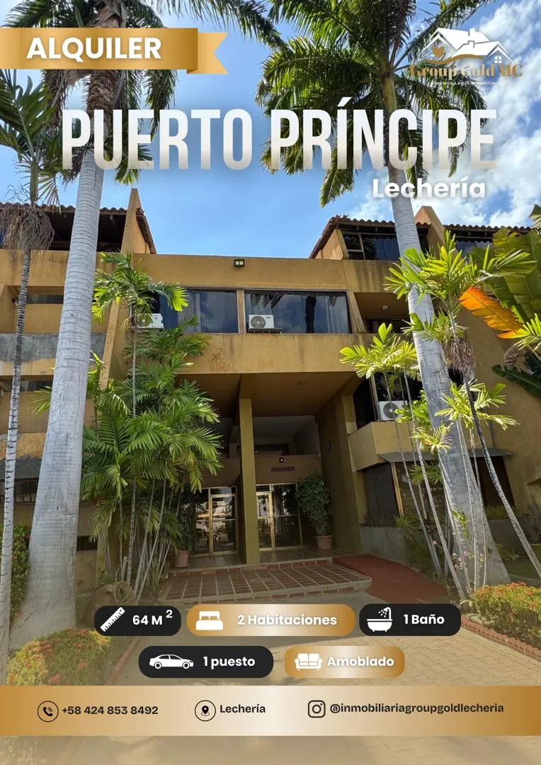 Apartamento en Alquiler en Pto. Príncipe — 2 hab 64m² — USD 450