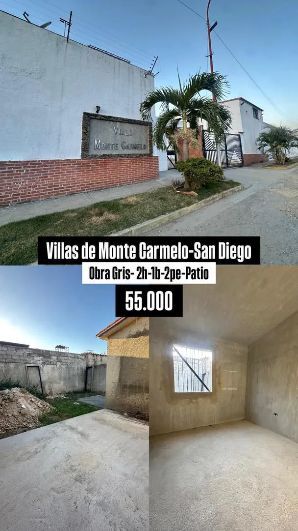 Casa en Venta en VILLAS DE MONTE CARMELO — USD 55,000